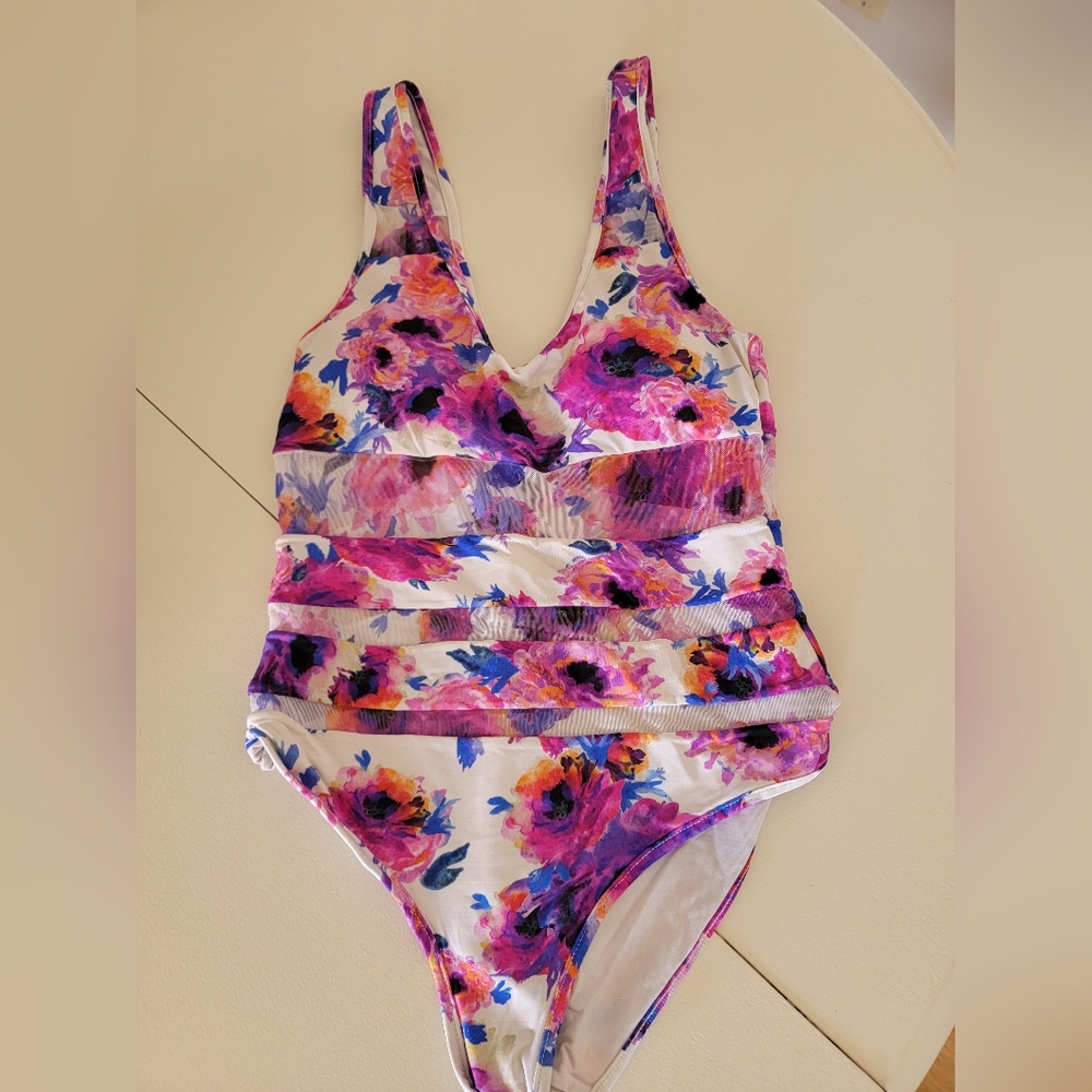 One Piece Colombian Swimsuit - Gem